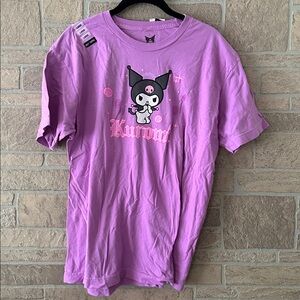 NWT Hot Topic Sanrio Kuromi Short Sleeve T-Shirt - Purple size L